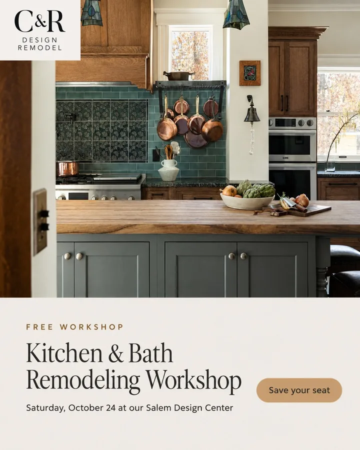 Meta ad concept: Free kitchen and bath workshop