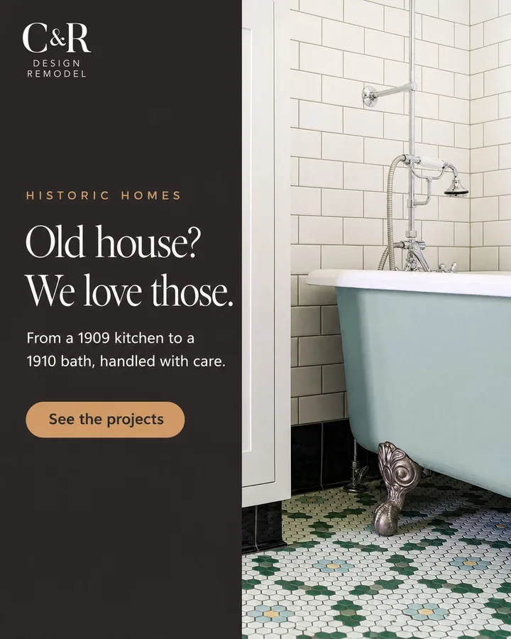 Meta ad concept: Old house? We love those.